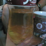 Tuak served at the birthday gathering