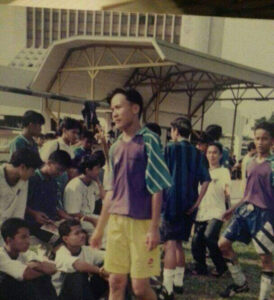 Me at football field