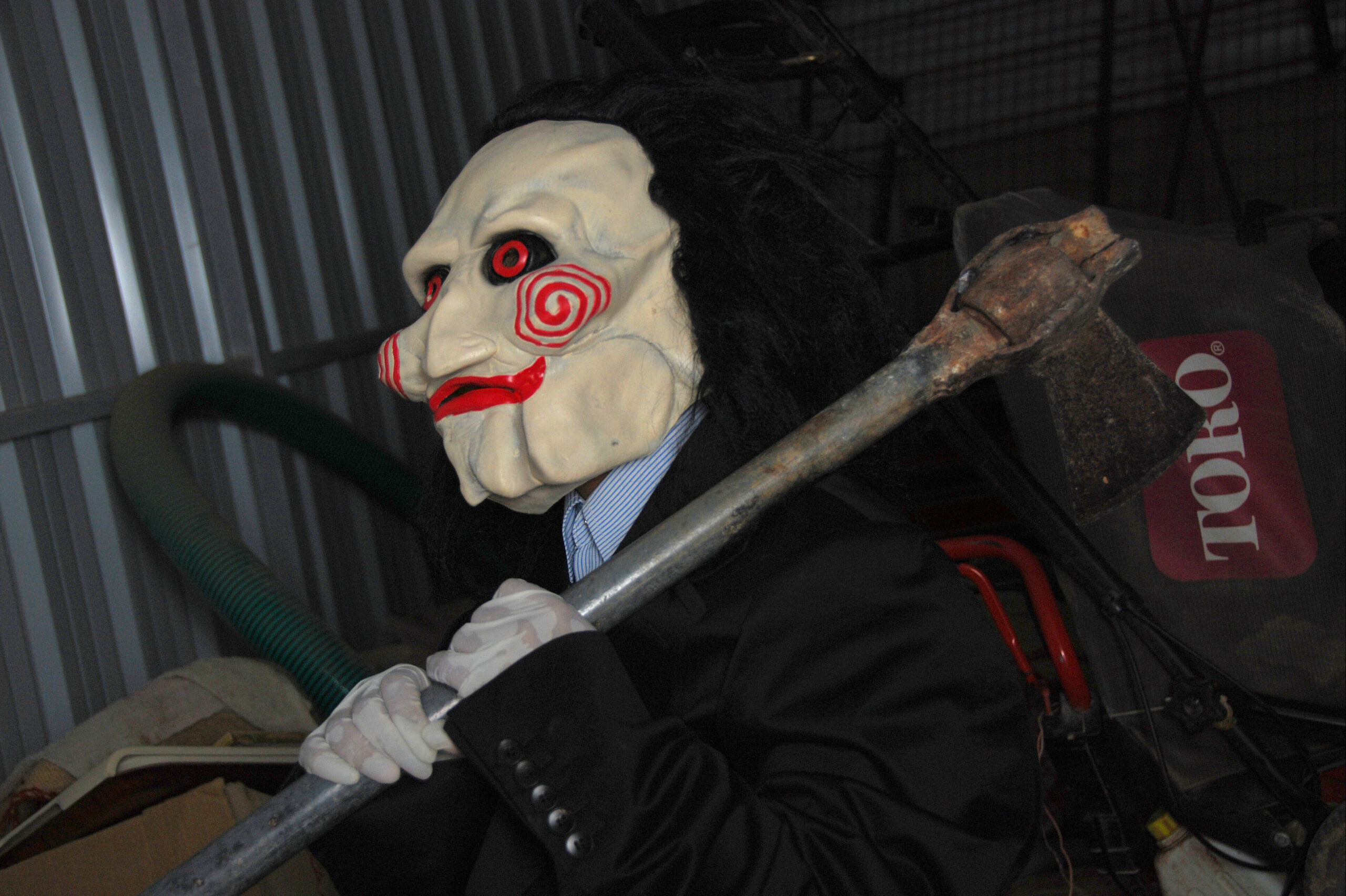 Billy the Puppet from the Saw franchise