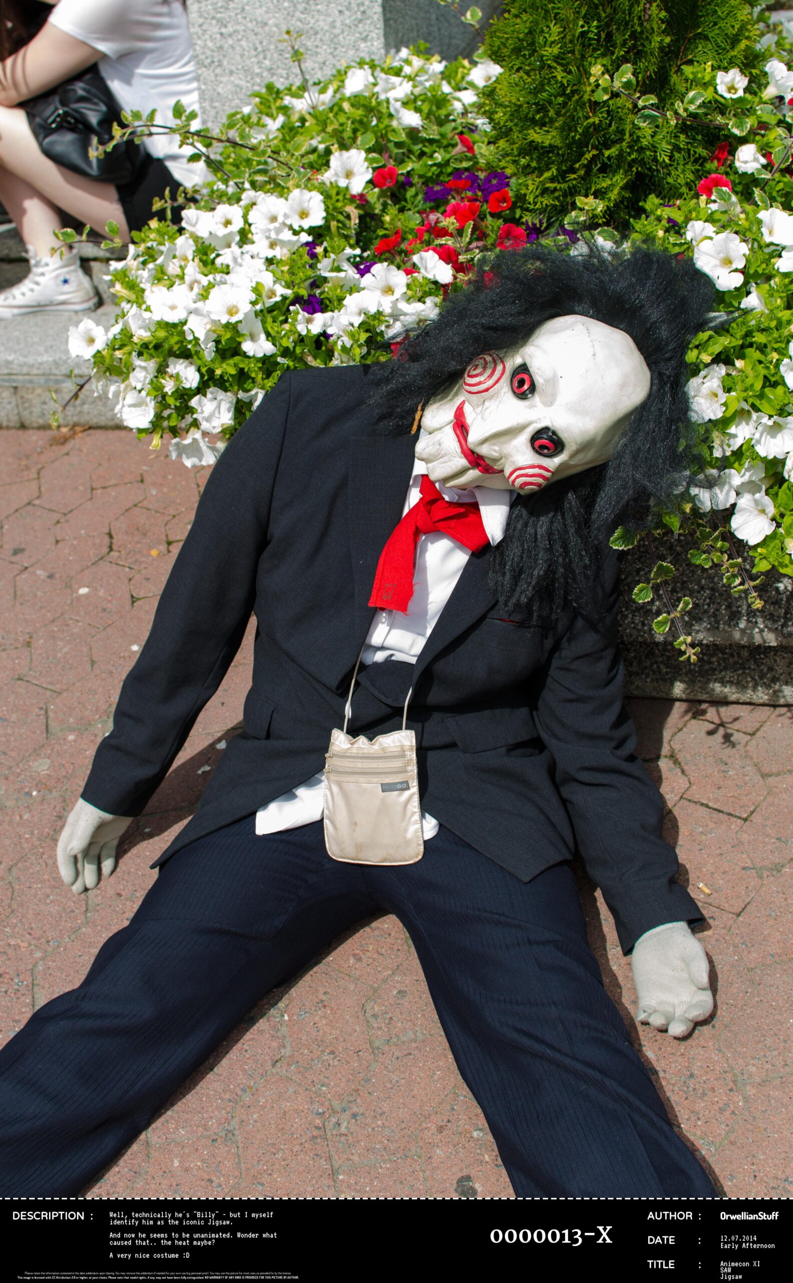 Billy the Puppet from the Saw franchise