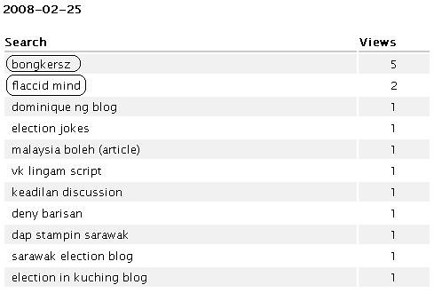 Blog search-term statistics screenshot 3