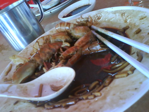 Aftermath of the breakfast meal