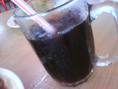 Kopi O Peng Kao served with the noodles