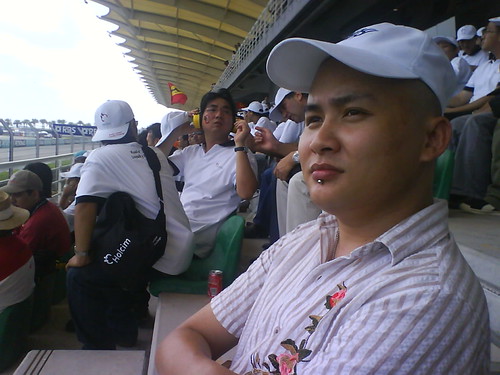 At the Malaysian Grand Prix