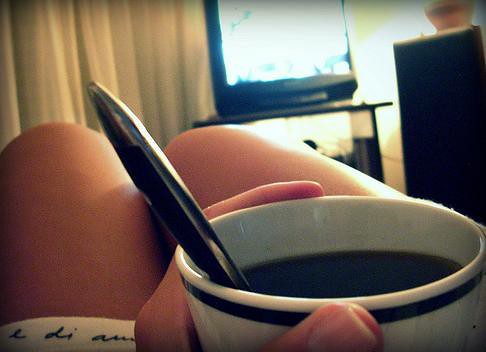 Historical image from Blurry Friday, Coffee N TV