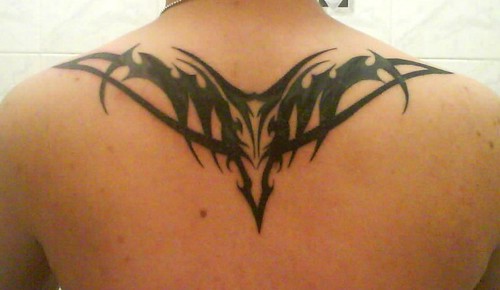 Tattoo after the retouching session