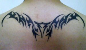 First tattoo before retouching