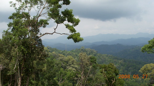Highland scenery near the project area