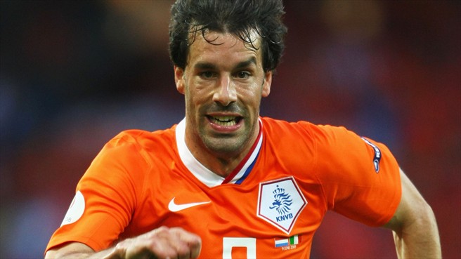 Netherlands striker during Euro 2008