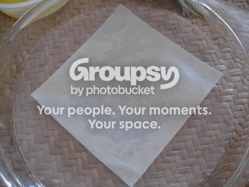 Popiah wrapper laid on a plate