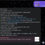 Screenshot of the author's Telegram AI assistant used during an experiment with AI reliability